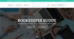 Desktop Screenshot of bookkeeperbuddy.com