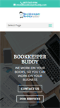 Mobile Screenshot of bookkeeperbuddy.com